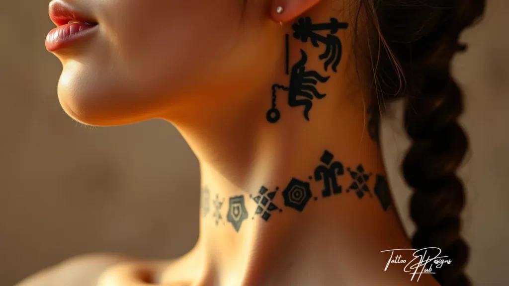 Stylish & Bold: Stunning Neck Tattoo Designs Every Woman Will Love!