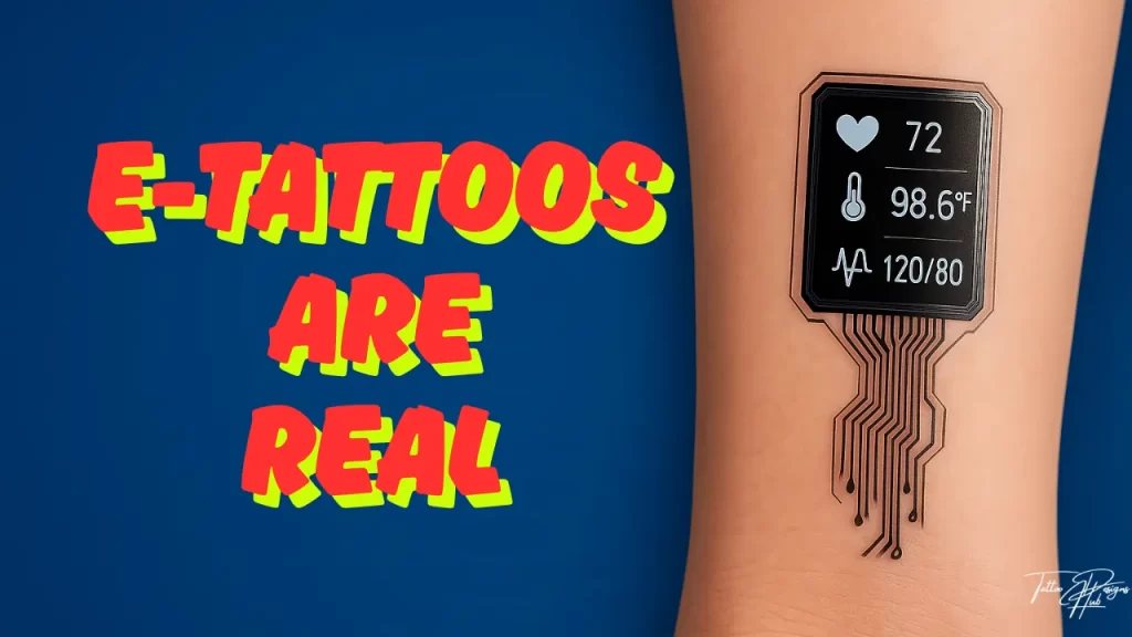 E-Tattoos Are Real! Here's How They Can Monitor Your Body in Real-Time