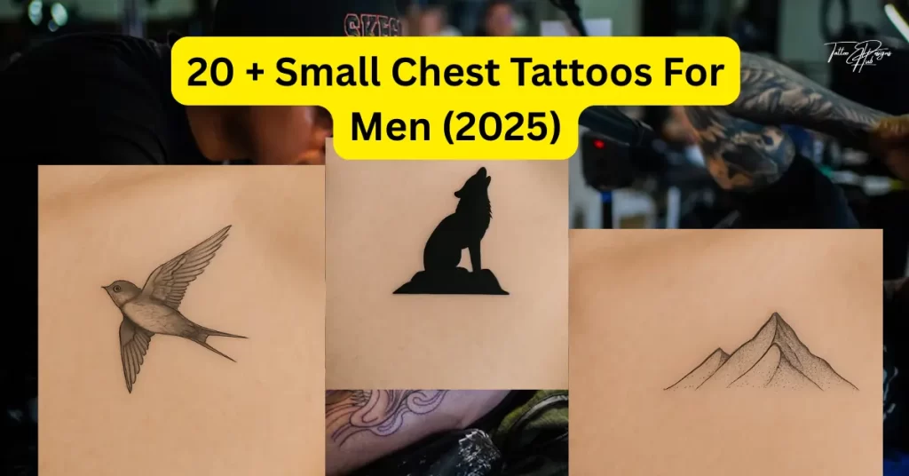 20 + Small Chest Tattoos For Men (2025)
