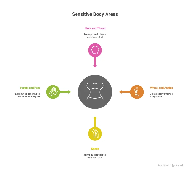 🔸 Level 4–6/10: Medium Pain Zones (Little patience required)