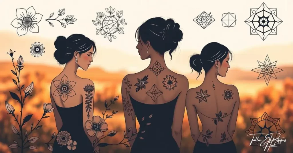 What are some popular, unique, and meaningful women's tattoo design ideas