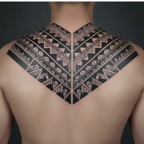 Rauru (Chevron Pattern) maori tattoo designs (1)