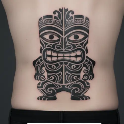 Tiki Tattoo maori tattoo designs