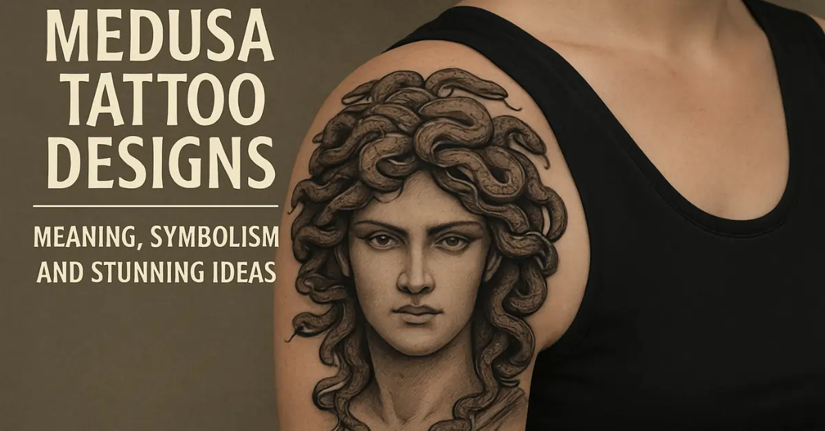 medusa tattoo designs on men's shoulder, this image is autogenerated